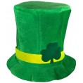 St Patricks Day Hats Leprechaun Cap Irish Day Hats St. Patrick's Day Shamrock Green Velvet Top Hat Green St. Patricks Day Party Favor Accessories Green Christmas Tree Topper Hat