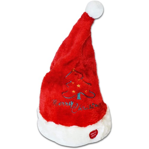 Strong Camel Singing Dancing Santa Hat Moving Christmas Hat Party Cap AA Batteries Not Included 1