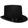 Top Hat Black Felt | One Size Magician Hat Costume | DIY Steampunk | Ultra Ringmaster Circus Hats | Dress Up Party Accessory | By Anapoliz