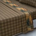 Bed Sheets| Blue Ridge Trading Blue Ridge Trading Whitetail Birch King Cotton Bed Sheet - IA76011