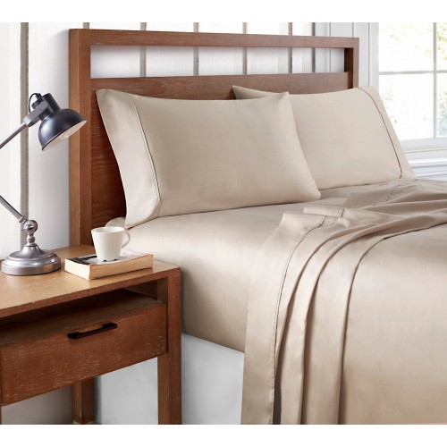 Bed Sheets| Brielle Home King Cotton Bed Sheet - KU45025