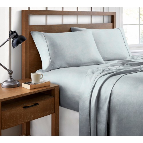 Bed Sheets| Brielle Home Twin Organic Cotton Bed Sheet - UU54971