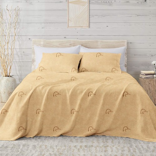 Bed Sheets| Ducks Unlimited Ducks Unlimited Plaid Queen Cotton Blend Bed Sheet - MH59446