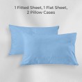 Bed Sheets| Fab Glass and Mirror Bedsheet California King Cotton Bed Sheet - UY24258