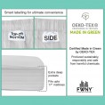 Bed Sheets| Fisher West New York King Cotton 4-Piece Bed Sheet - PL96012