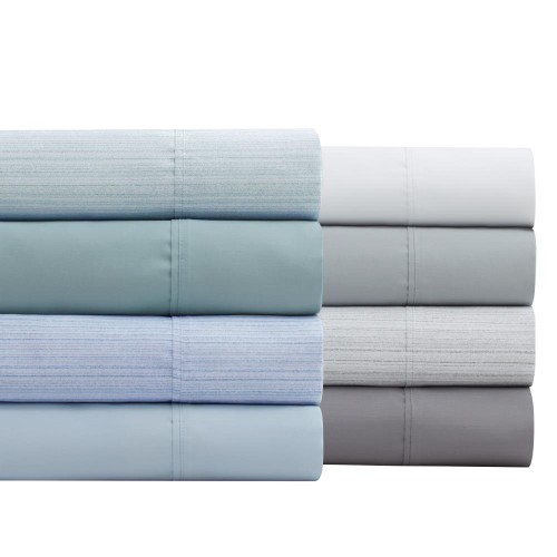 Bed Sheets| Grace Home Fashions Laundry By Shelli Segal 1000TC Sheet Set Queen Cotton Polyester Blend 6-Piece Bed Sheet - CC82522