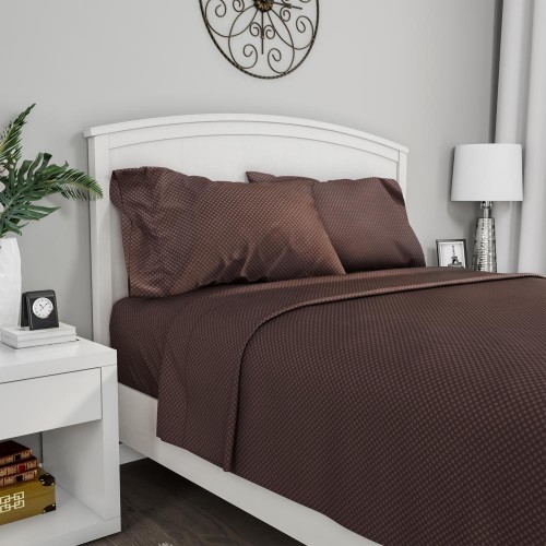Bed Sheets| Hastings Home Micofiber-Sheet Twin Microfiber Bed Sheet - ZW77181