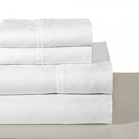 Bed Sheets| Pointehaven Twin Extra Long Cotton Bed Sheet - PM80285