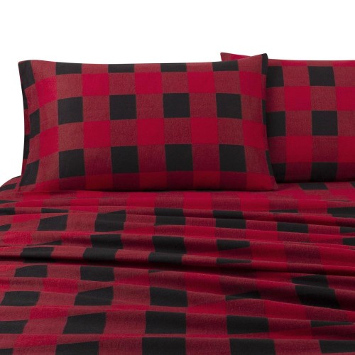Bed Sheets| Style Selections King Flannel Bed Sheet - WD94775