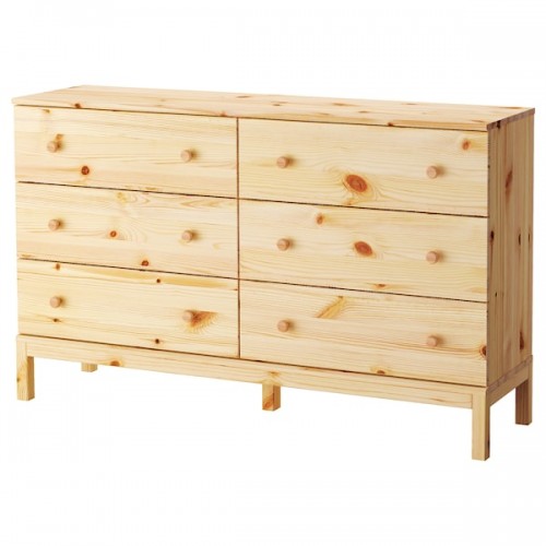 TARVA 6-drawer chest