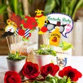 38pcs Kentucky Derby Party Photo Booth Props Horses Race Party Supplies Horse Themed Centerpieces Decorations Derby Day Festival Holiday Selfie Group Shots Pictures Props for Kids or Adults