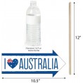 Big Dot of Happiness Funny Australia Day G’Day Mate Aussie Party Photo Booth Props Kit 10 Piece