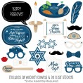 Big Dot of Happiness Happy Passover Pesach Jewish Holiday Party Photo Booth Props Kit 20 Count