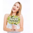 Big Dot of Happiness Hello Avocado Fiesta Party Photo Booth Props Kit 20 Count