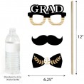 Big Dot of Happiness Law School Grad Future Lawyer Graduation Party Photo Booth Props Kit 20 Count