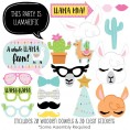 Big Dot of Happiness Whole Llama Fun Llama Fiesta Baby Shower or Birthday Party Photo Booth Props Kit 20 Count