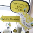 Funny Honey Bee Baby Shower or Birthday Party Photo Booth Props Kit 10 Piece
