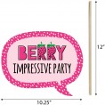 Funny Tutti Fruity Frutti Summer Baby Shower or Birthday Party Photo Booth Props Kit 10 Piece