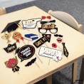 Graduation Photo Booth Props 2022 Pack of 26 | Graduation Photo Props 2022 for Graduation Party Decorations 2022 | Graduation Props 2022 for Photoshoot | Graduation Decorations 2022 Little DIY