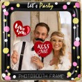 LUOEM Inflatable Selfie Frame Picture Selfie Frame Party Fun Photo Booth Props Party Supplies for Birthday Baby Shower Wedding