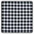 Pillow Cases| Achim Buffalo Check Polyester/Cotton Set of 2 18-in x 18-in Throw Pillow Covers in Black/White - XR40816