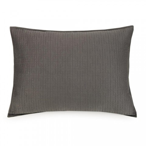 Pillow Cases| Ayesha Curry Labyrinth (Gray) Gray Standard Cotton Pillow Case - FA36700