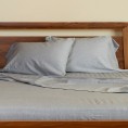 Pillow Cases| BedVoyage 2-Pack Melange by BedVoyage Silver Standard Cotton Viscose Blend Pillow Case - TY22473