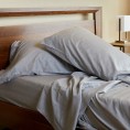 Pillow Cases| BedVoyage 2-Pack Melange by BedVoyage Silver Standard Cotton Viscose Blend Pillow Case - TY22473