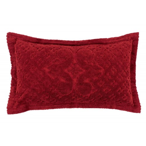 Pillow Cases| Better Trends Ashton Burgundy King Cotton Pillow Case - EE38115