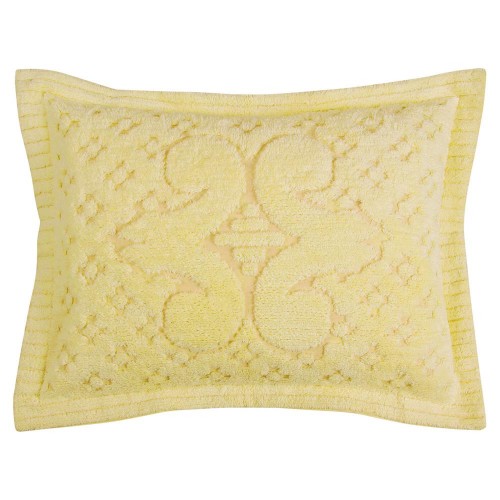 Pillow Cases| Better Trends Ashton Yellow Standard Cotton Pillow Case - WB37595