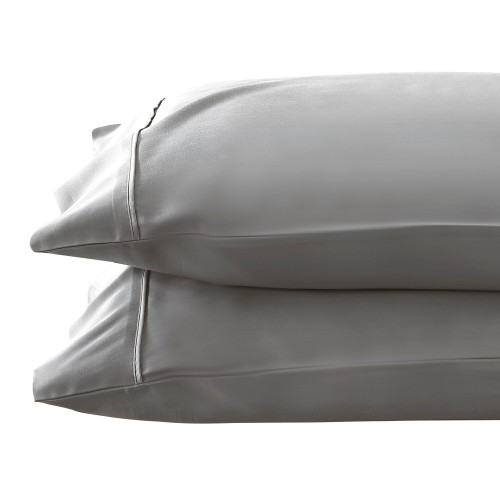 Pillow Cases| Brielle Home 2-Pack Grey Standard Lyocell Pillow Case - DK98152