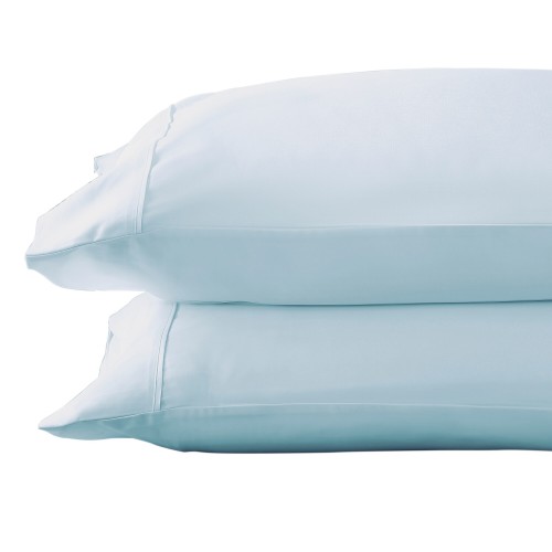 Pillow Cases| Brielle Home 2-Pack Light Blue King Lyocell Pillow Case - LG50607