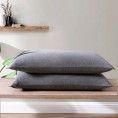 Pillow Cases| Brielle Home 2-Pack TENCEL Modal Jersey Heather Charcoal King Modal Pillow Case - AQ18594