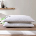 Pillow Cases| Brielle Home 2-Pack TENCEL Modal Jersey Heather Light Grey Standard Modal Pillow Case - SR67611