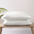 Pillow Cases| Brielle Home 2-Pack White Standard Lyocell Pillow Case - XK45027
