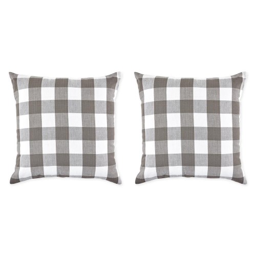 Pillow Cases| DII 2-Pack Gray and White Standard Cotton Pillow Case - ET23375
