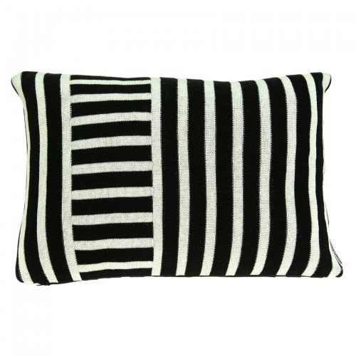Pillow Cases| HomeRoots Jordan Black Standard Cotton Pillow Case - FG18897
