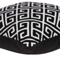 Pillow Cases| HomeRoots Jordan Black Standard Cotton Pillow Case - VA43469