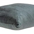 Pillow Cases| HomeRoots Jordan Charcoal Standard Cotton Viscose Blend Pillow Case - VW28020