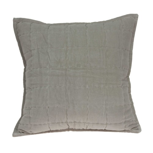 Pillow Cases| HomeRoots Jordan Gray Standard Cotton Viscose Blend Pillow Case - YR55631