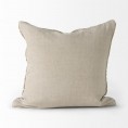 Pillow Cases| Mercana April 20 x 20 Brown/Cream Woven Pattern Decorative Pillow Cover - CP19959