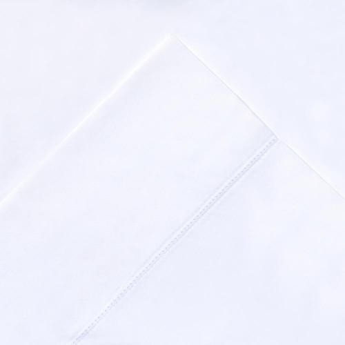 Pillow Cases| Pointehaven Pointehaven 525 Thread Count 100% Cotton King White Pair Pillowcases - EY10564