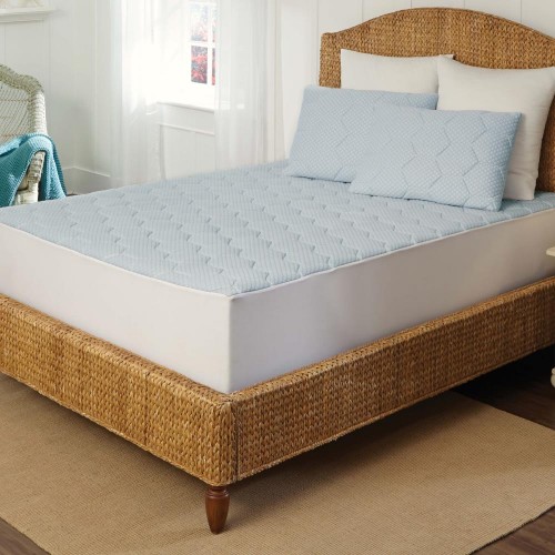 Mattress Covers & Toppers| Arctic Sleep 18-in D Rayon From Bamboo King Hypoallergenic Mattress Cover - QW90748
