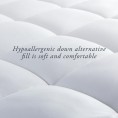 Mattress Covers & Toppers| Brookside 4-in D Memory Foam Full Hypoallergenic Mattress Topper - SX43959