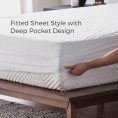 Mattress Covers & Toppers| Brookside Polyester King Mattress Cover - SP21352