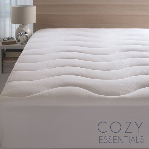 Mattress Covers & Toppers| Cozy Essentials 13-in D Polyester Twin Hypoallergenic Mattress Cover - GK04587