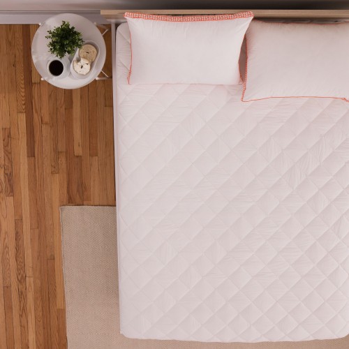 Mattress Covers & Toppers| DOWNLITE 0.5-in D Cotton King Hypoallergenic Mattress Cover - NW03560