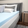 Mattress Covers & Toppers| Flash Furniture Capri Comfortable Sleep 3 inch Cool Gel Memory Foam Mattress Topper - Full - FM76685