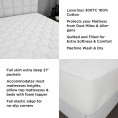Mattress Covers & Toppers| Hastings Home 21-in D Cotton Twin Extra Long Encasement Mattress Topper - AB96637