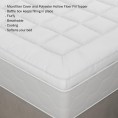 Mattress Covers & Toppers| Hastings Home Down Alternative Mattress Topper-King Size- 3\ - SA38615